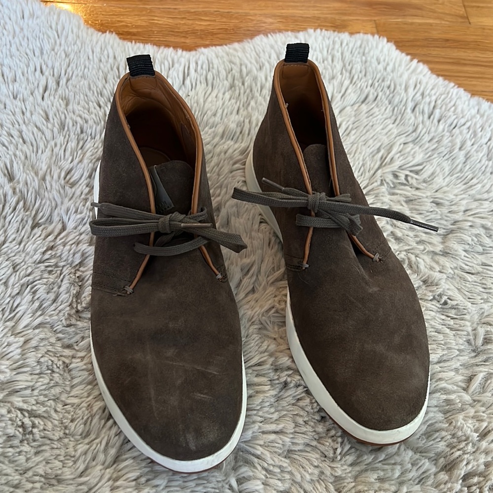 Cole Haan GrandPro Mens Brown Suede Chukka Ankle Boot C24675